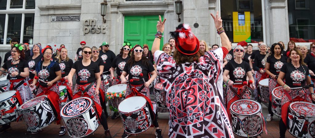 Batala Lancaster at St Patrick's Day, Cork